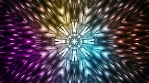 Colorful Abstract Light Loop