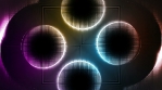 Colorful Abstract Light Loop