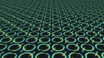 GEOMETRICAL SHAPES BACKGROUND BLUE AND YELLOW CIRCLES AND LINES 01 LOOPABLE