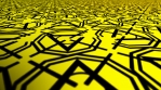 GEOMETRICAL SHAPES BACKGROUND BLACK LINES hexagon AND TRIANGLES 14 YELLOW BACKGROUND