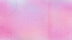 Love hearts in flowing lined soft colored pink and light blue looping animated background.mov