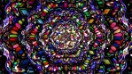 mandala slow hipnotic background rotatory loopable organic motion colorful glow 33 4K