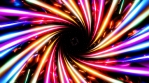 colorful spiral line tunnel abstract background vj loop