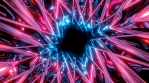 abstract background twisted geometric red glow tunnel vj loop