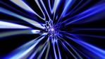 Sci-Fi Tunnel Blue Electric Universe