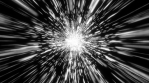 Sci-Fi Tunnel Dense Lightspeed Stars