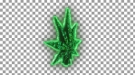 04 Trippy Weed Leaf Rotating - Green Glow.mov