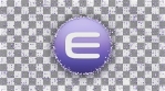 ENJIN COIN ENJ ICON with ENJIN COIN ENJ particles loopable background glow alpha matte