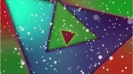 COLORED TRIANGULAR STARS 06