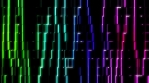 Colorful Neon Light Background Loop