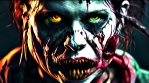 Scary horror Halloween realistic face monsters stroboscope effect 2