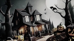 Old film Look Animation Haunted houses Halloween 5 FAST