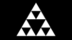 Black and White Triangles 14