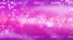 Pink Hearts and Particles
