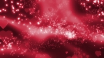 Red Hearts and Particles Looping