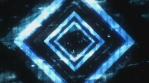 Blue Squares on Dark Background