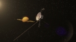 Voyager 1 meeting Saturn