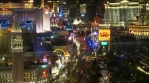 Shots of Vegas traffic from above.