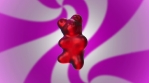 Seamless animation gummy bears dancing.