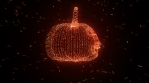 Pumpkin LEDs mesh