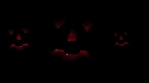 Scary Dark Evil Glowing Pumpkin Halloween Faces