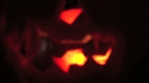 Scary Dark Evil Glowing Pumpkin Halloween Faces