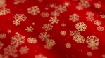 Christmas Fabric Snowflakes Background