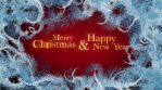 Merry Christmas and Happy New Year Typography