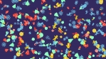 New Year and Christmas Motion Pattern