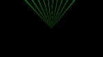 Laser Fan - Green - 125bpm