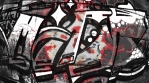 Dark Red Graffiti Mix