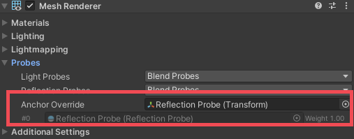 Reflection Probe