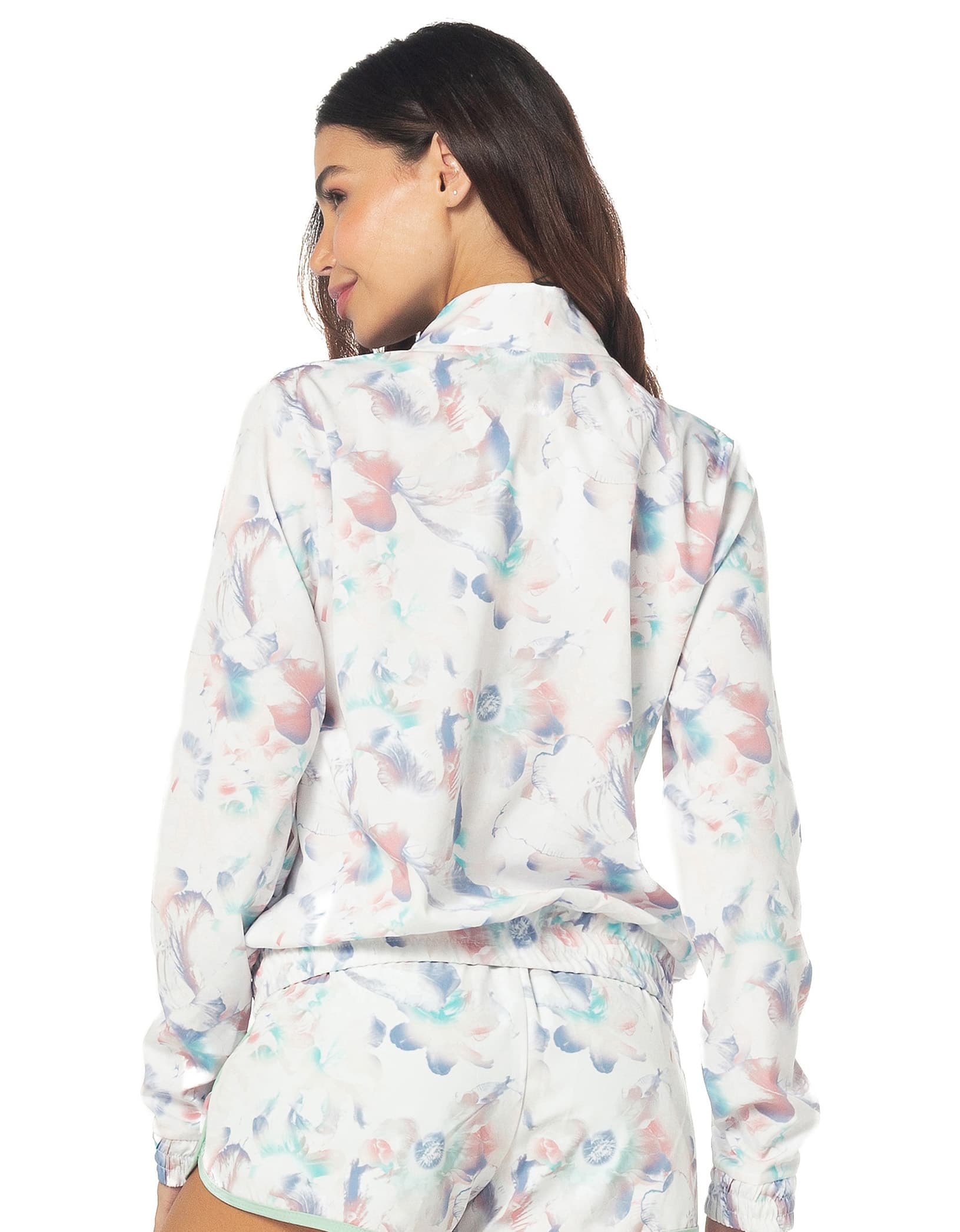 Vestem - Jacket Bonnie Flowers Illusion White - JAC193E1110