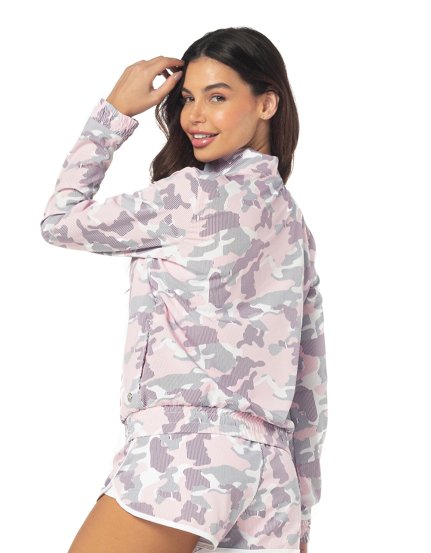 Vestem - Bonnie Jacket Camouflaged Pink Lines - JAC193E1111