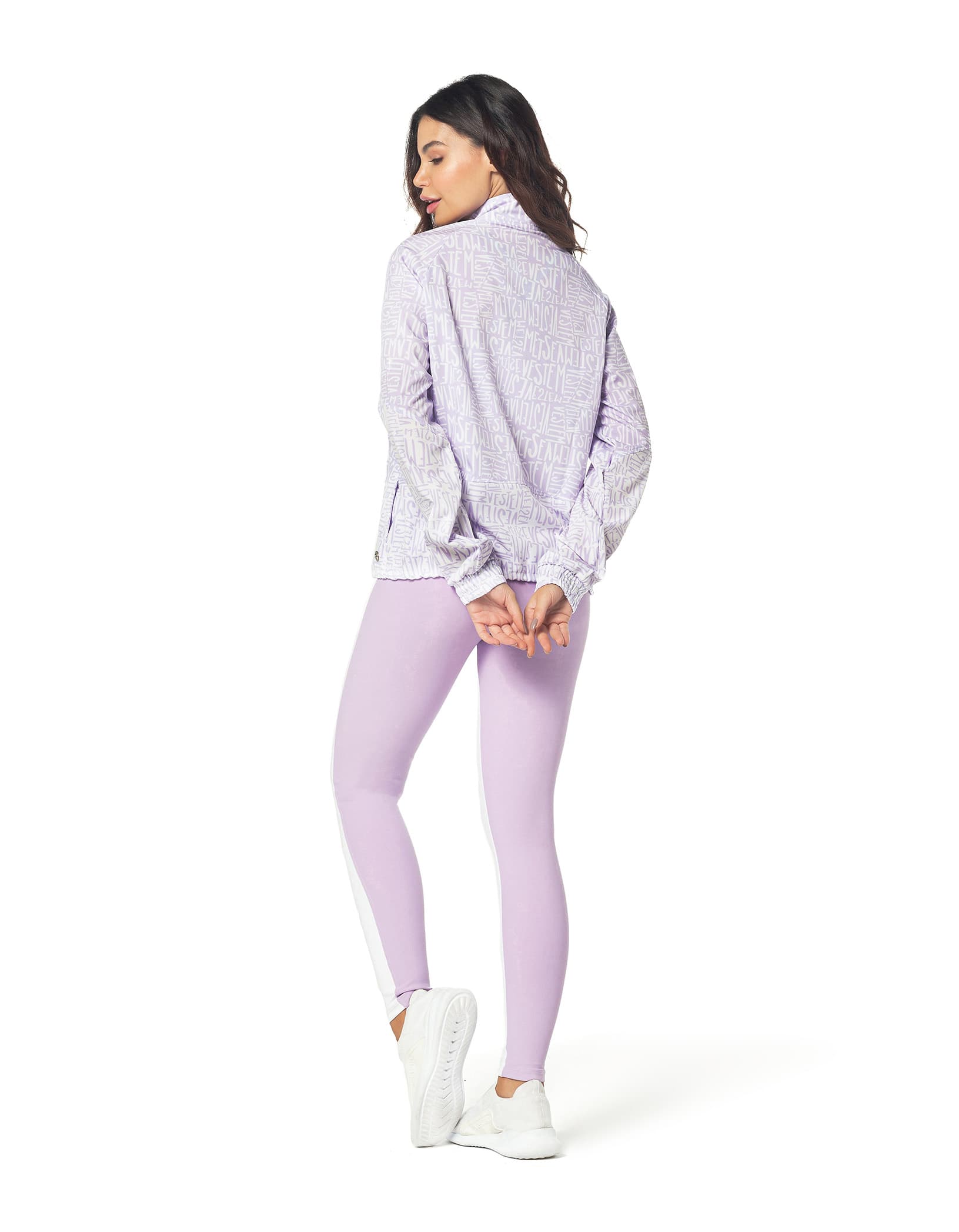 Vestem - Georgia Mini Lilac Harmony With White Jacket - JAC191.E1100