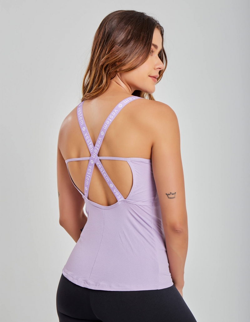 Vestem - Regata Dry Fit Lila Lilas - REG705.C0023