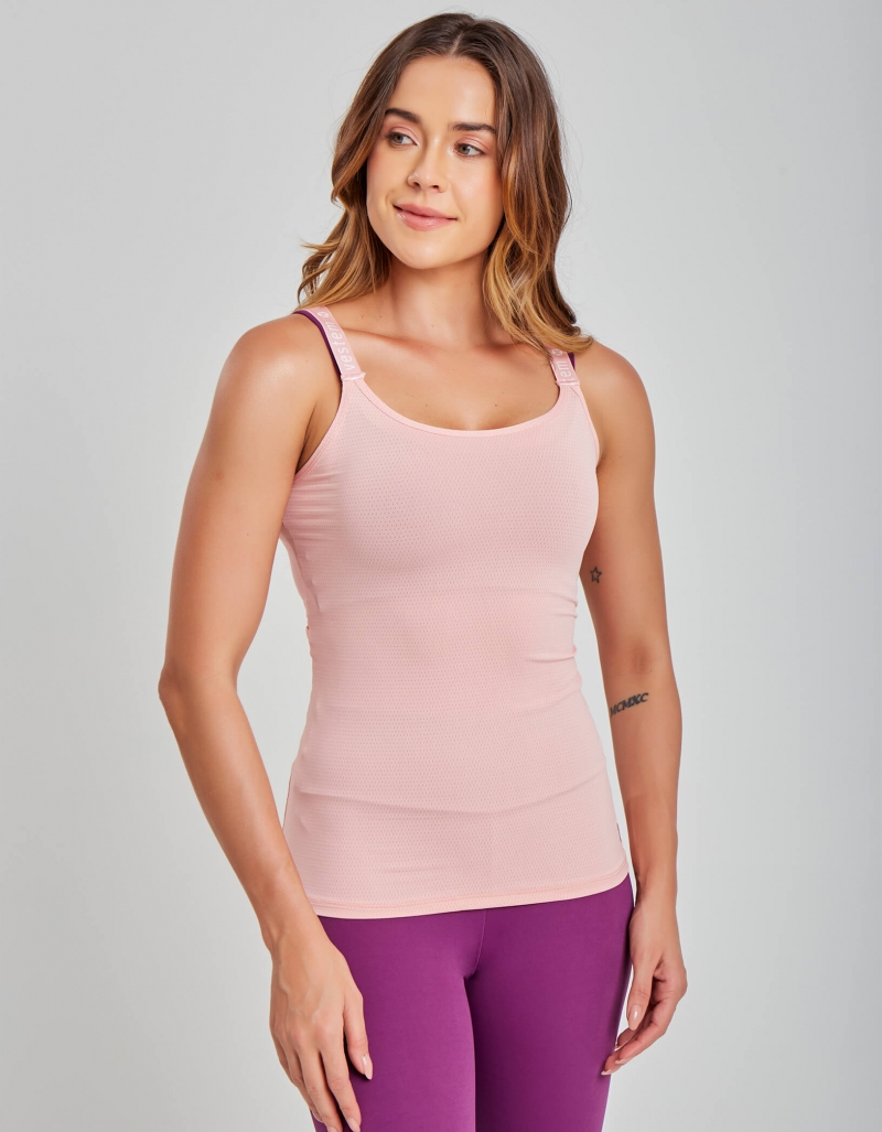 Vestem - Tank Shirt Dry Fit Lila pink Romance - REG705C0243