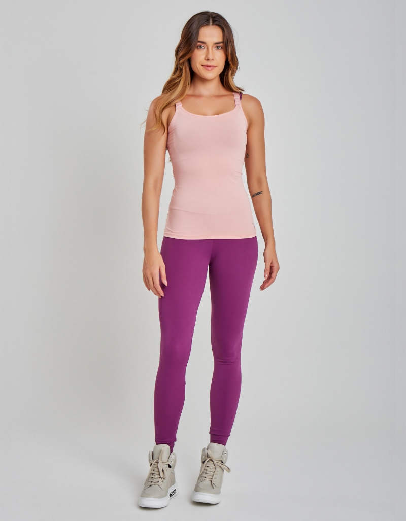 Vestem - Tank Shirt Dry Fit Lila pink Romance - REG705C0243