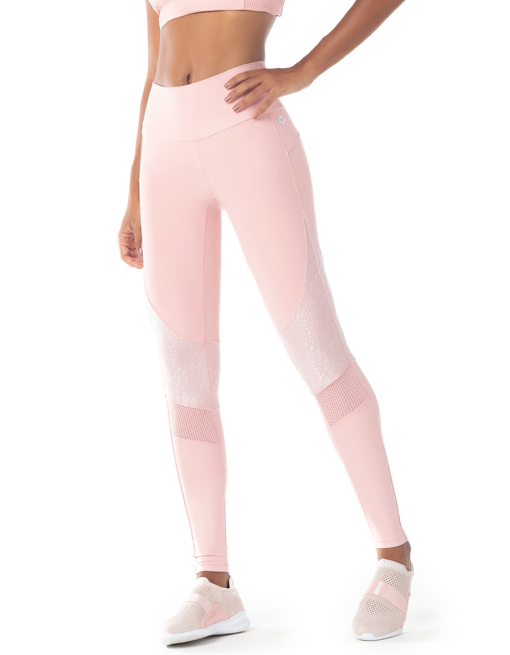 Vestem - Olivia pink Romance leggings - FS1208.C0243