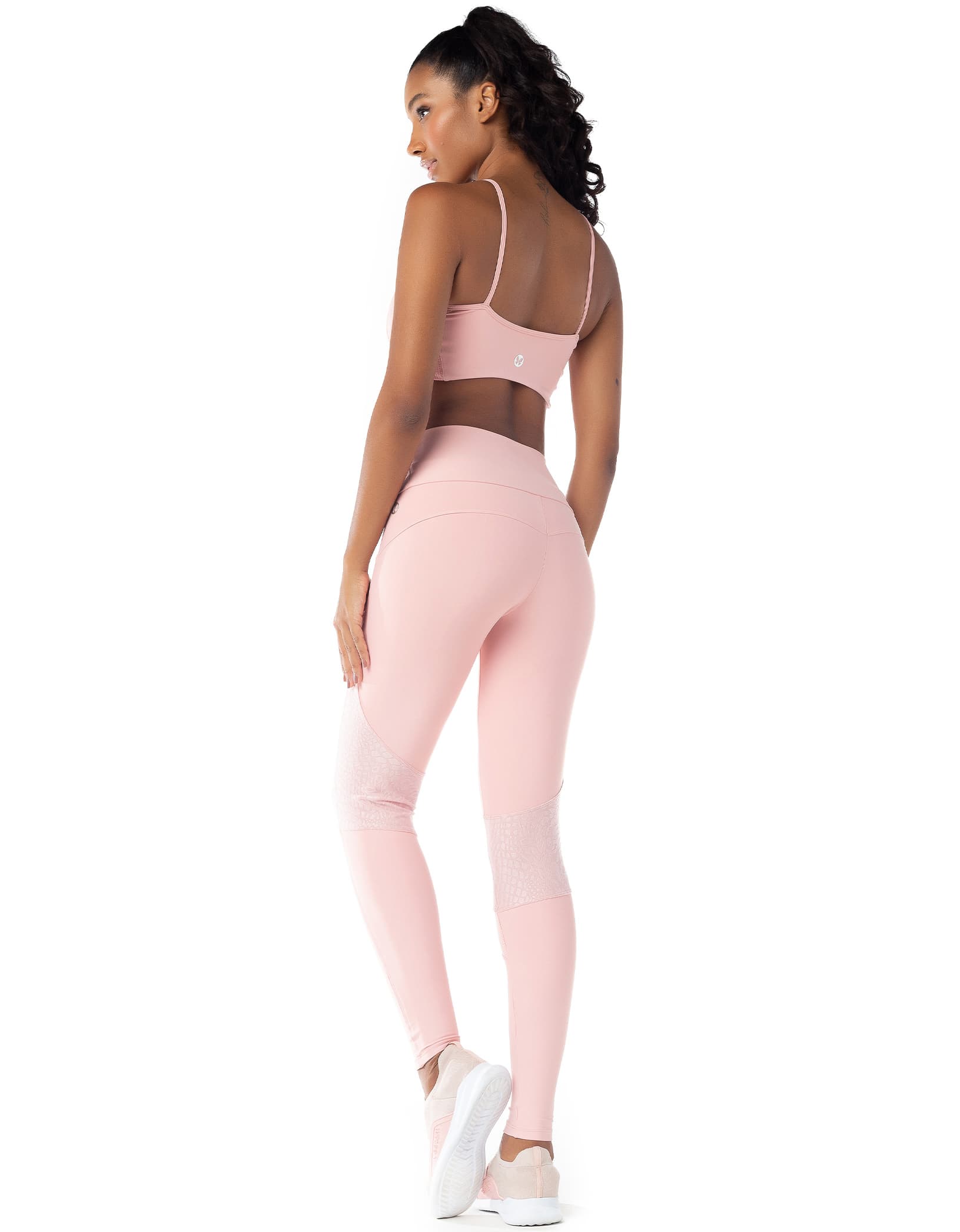 Vestem - Olivia pink Romance leggings - FS1208.C0243