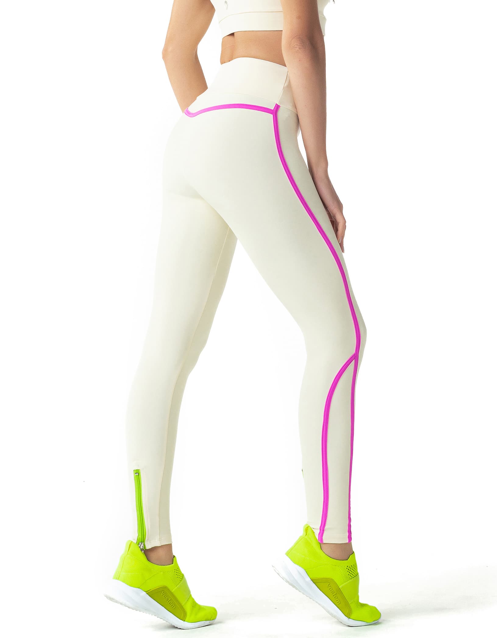 Vestem - Legging Fuso Milena Off White Cru - FS1184.C0140