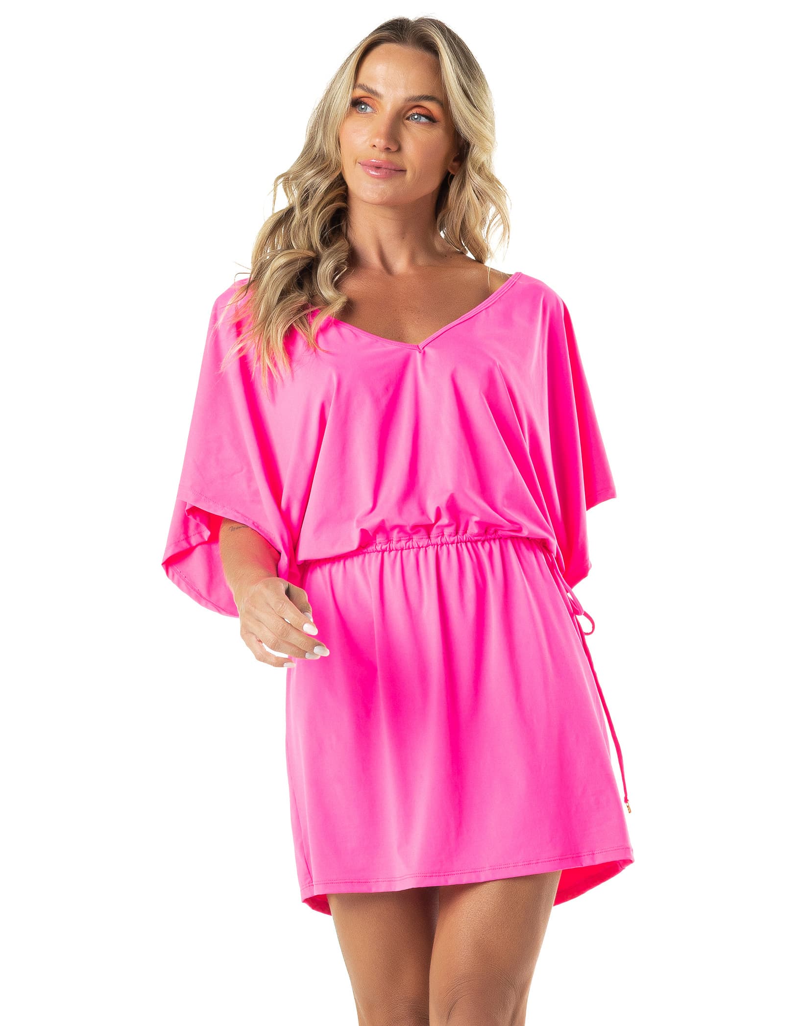 Vestem - Saida De Praia Bata Sofia Pink Neon - SP283.C0003