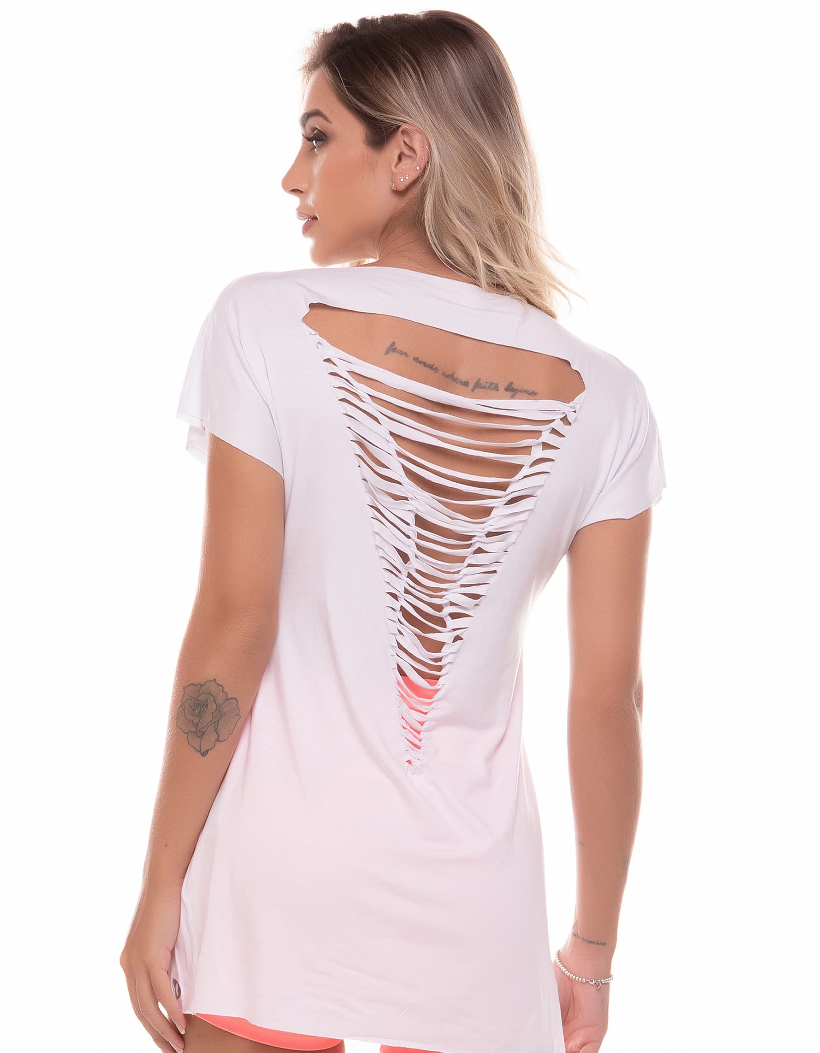 Vestem - Blusa Manga Curta Persist Branco - BMC85.C0001