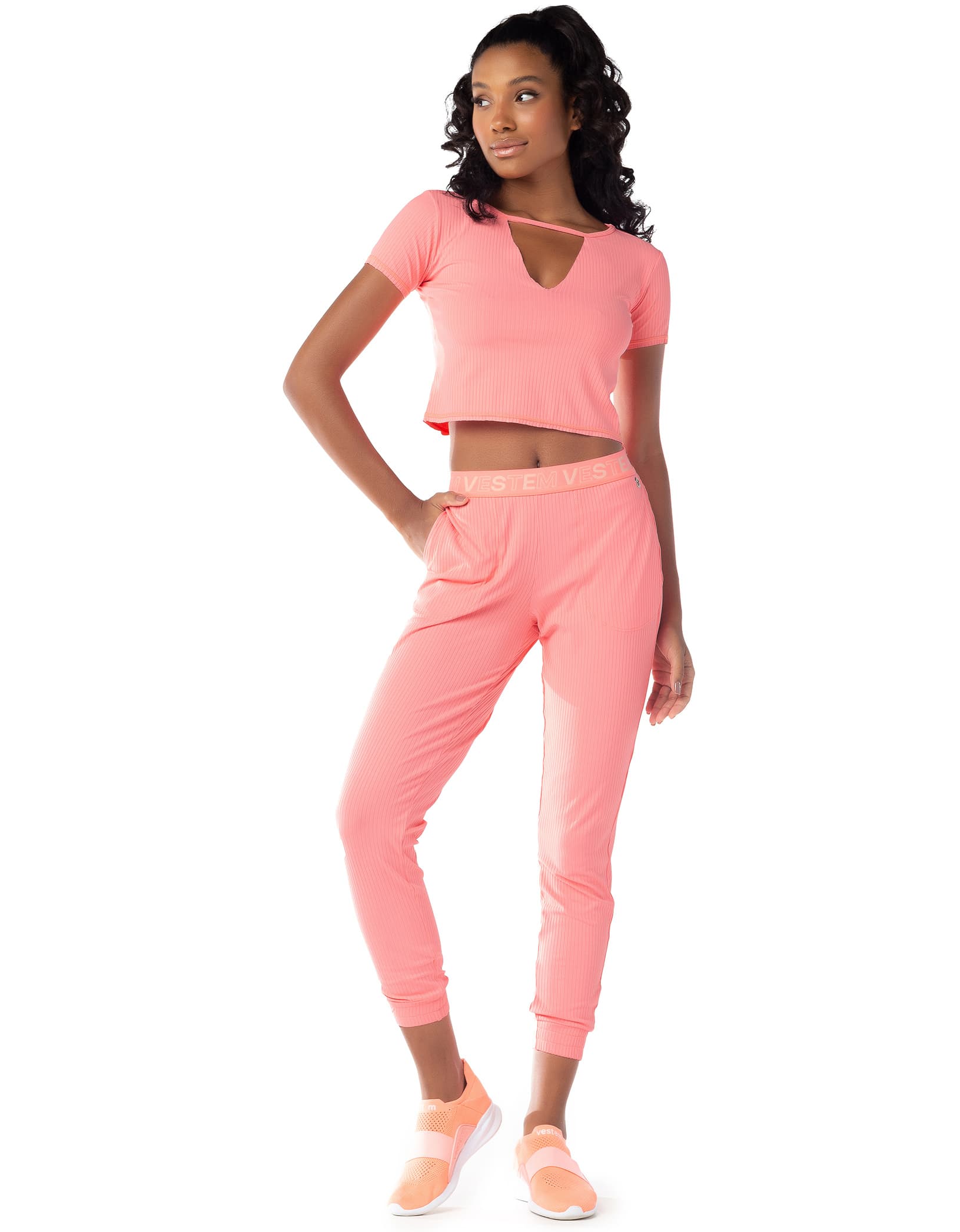 Vestem - Kim Coral Neon Pants - CAL132.C0247