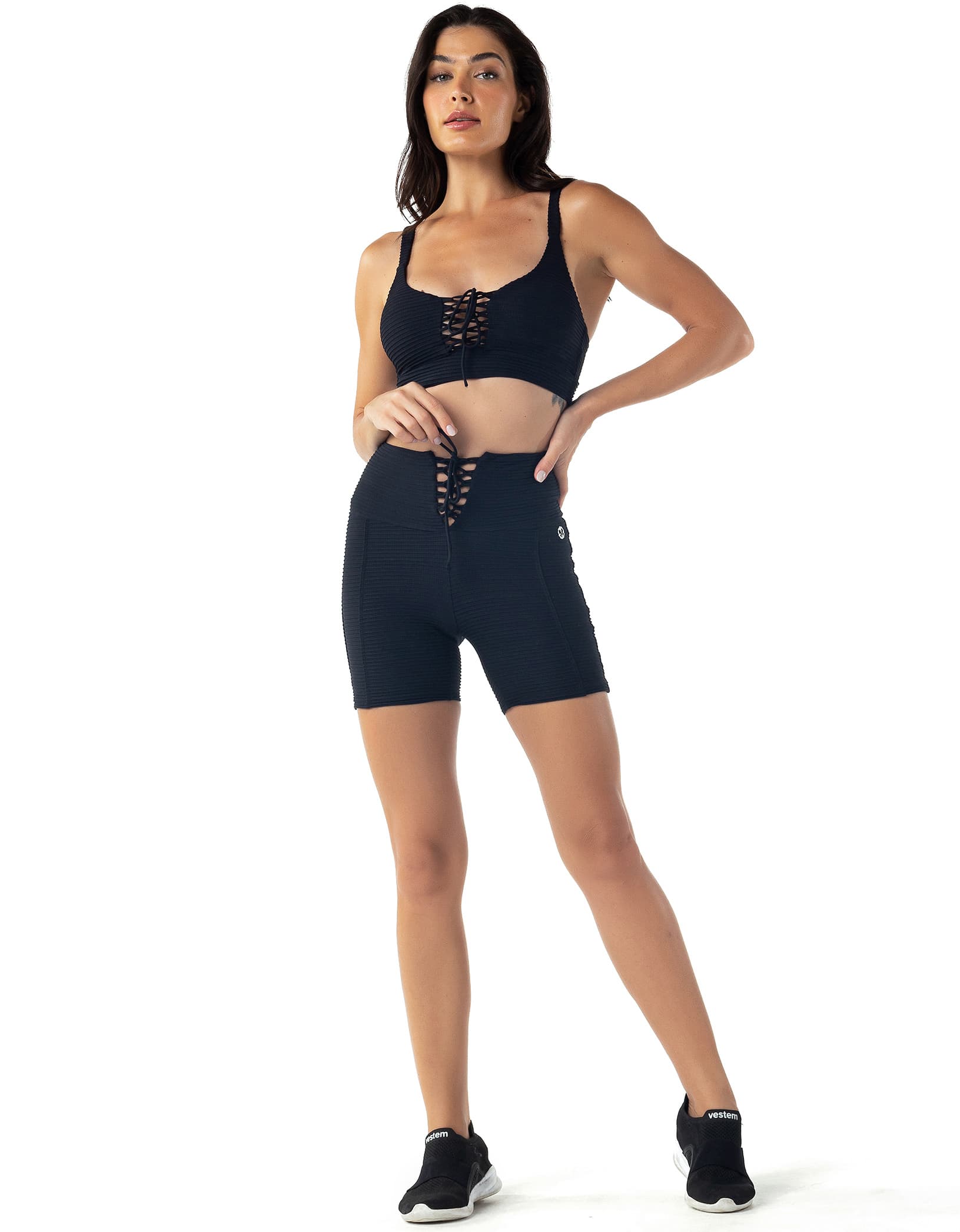 Vestem - Black Lara Shorts - SH459.C0002