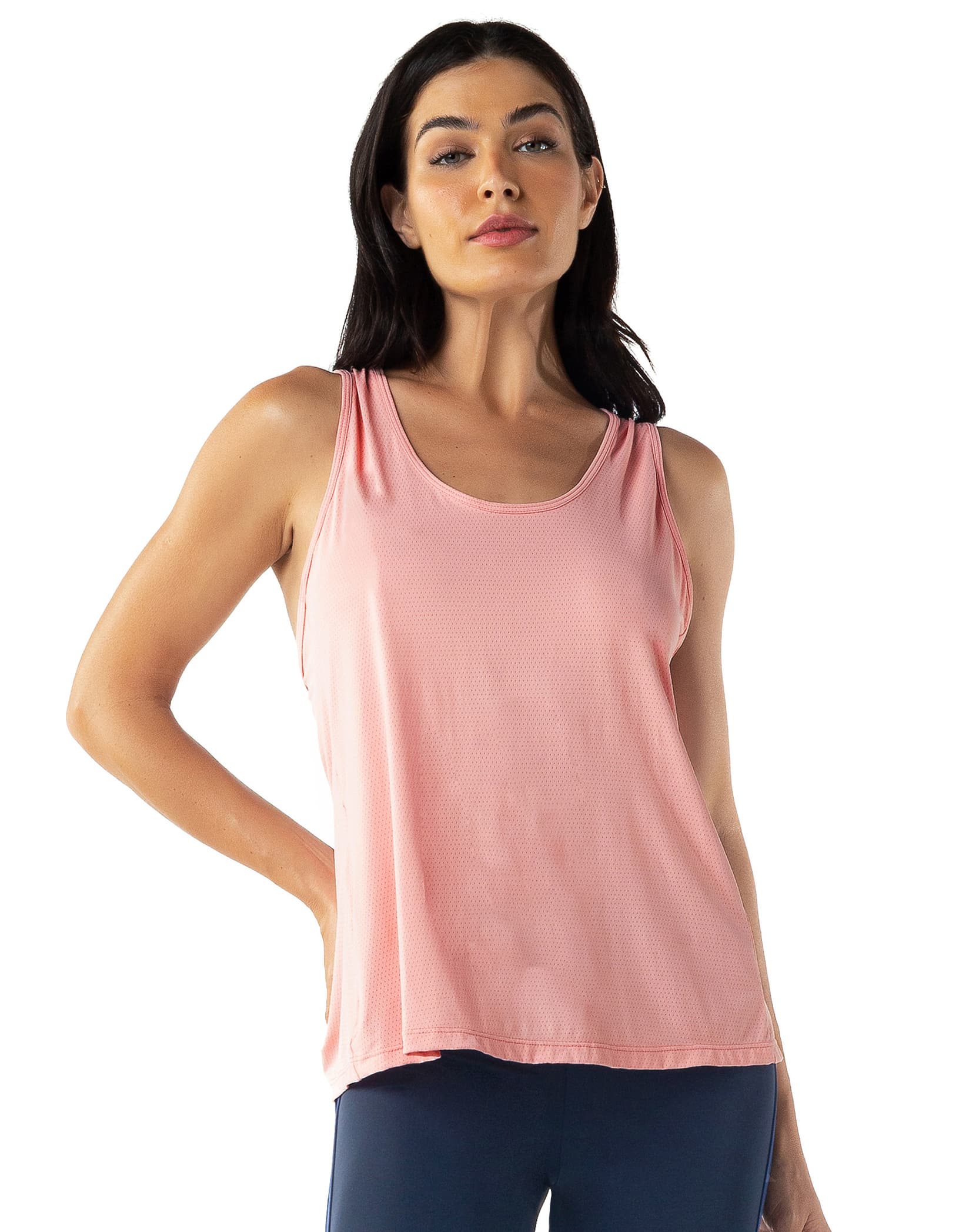 Vestem - Tank Shirt Dry Fit Gray Coral Neon - REG662.C0247