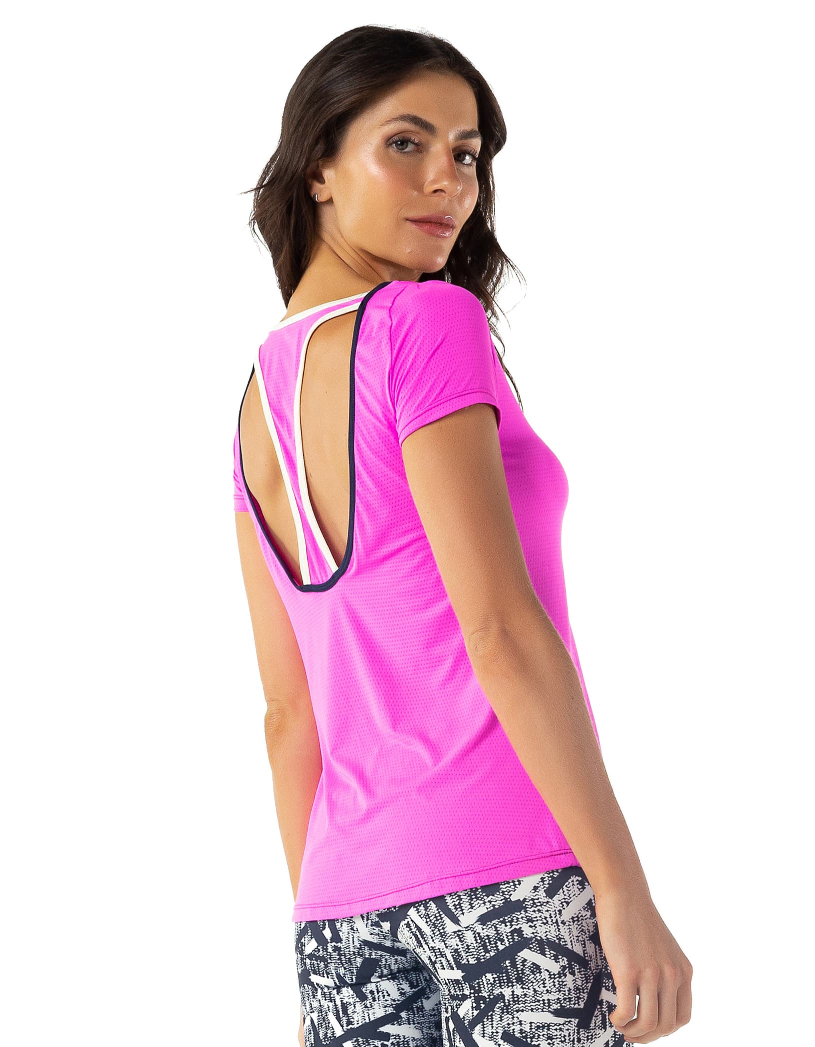 Vestem - Shirt Dry Fit Short Sleeve Gaia pink Bikini - BMC577.C0258