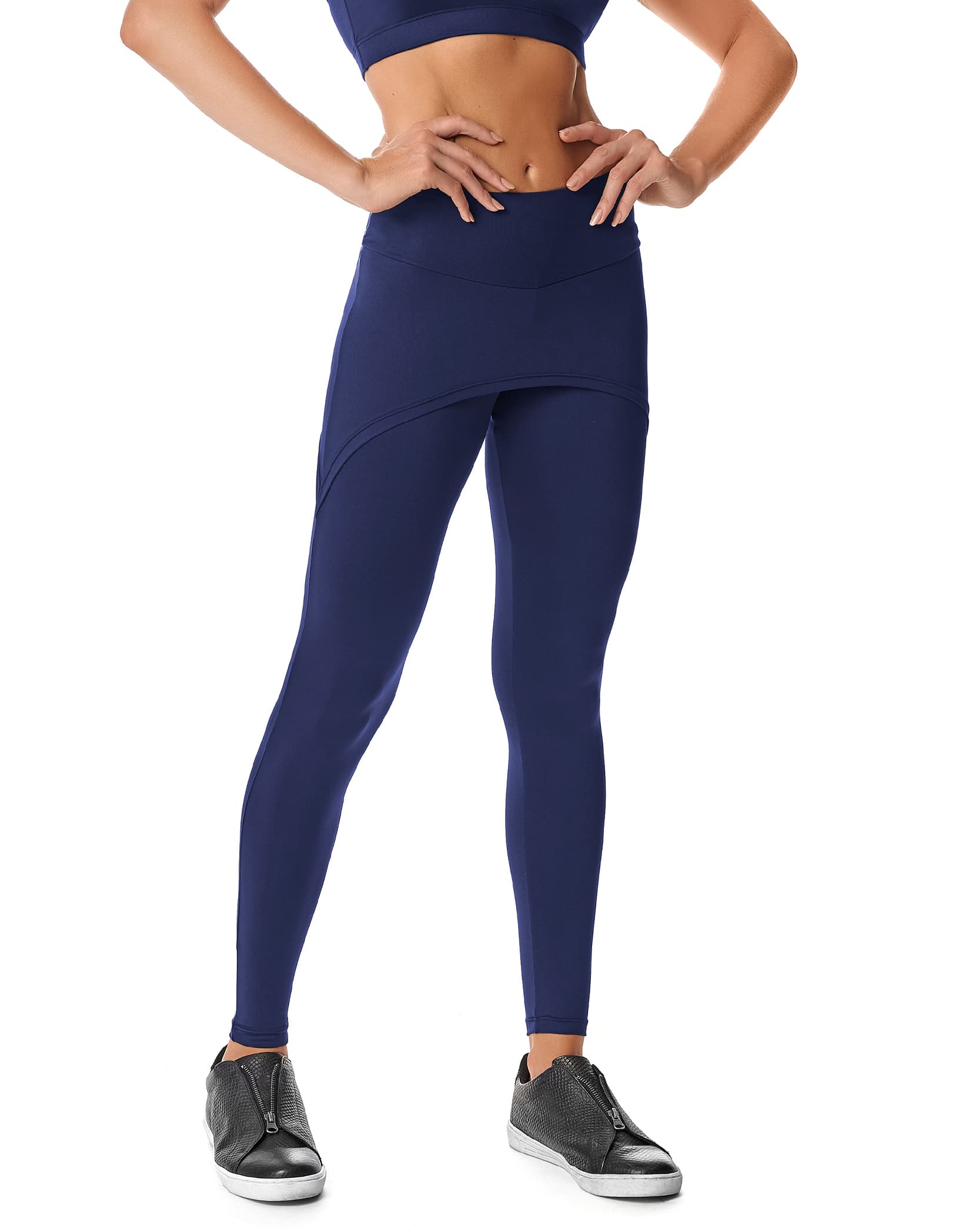 Vestem - Legging Legging With Wrapping Navy Blue - FS61.C0028