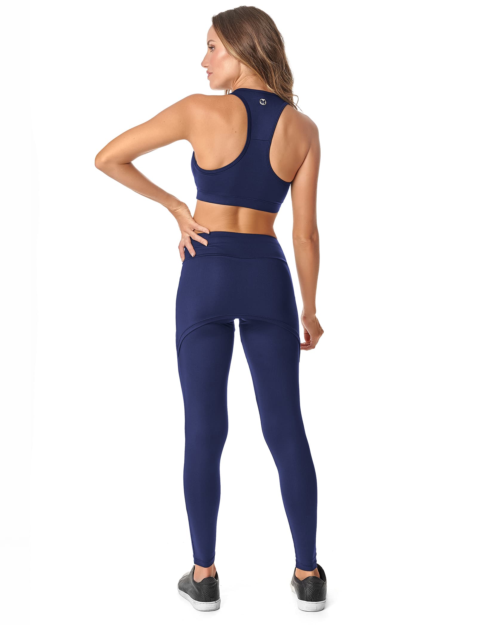 Vestem - Legging Fuso Com Tapa Bumbum Azul Marinho - FS61.C0028