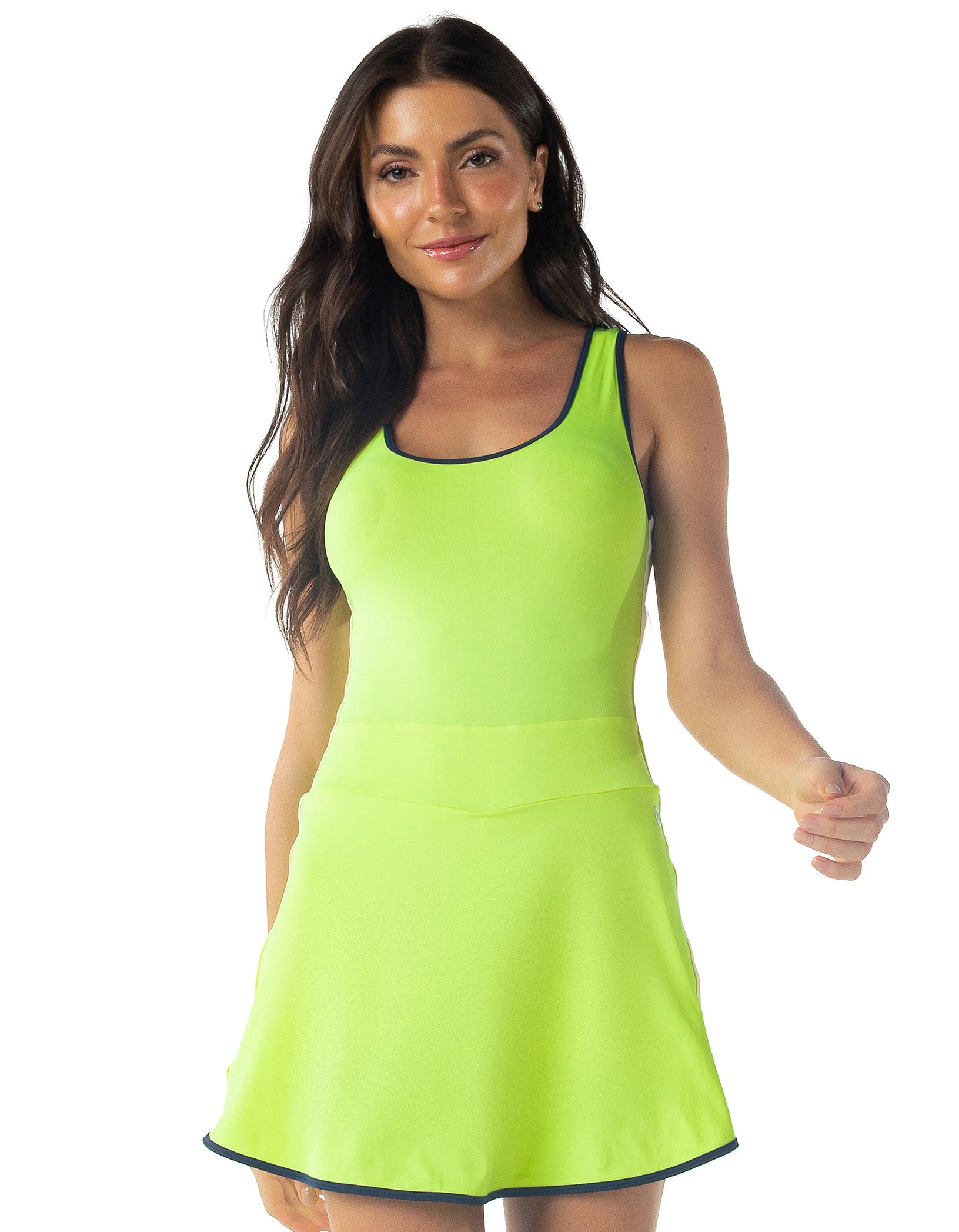 Vestem - Vestido Alexa Amarelo Neon - VT97.C0009